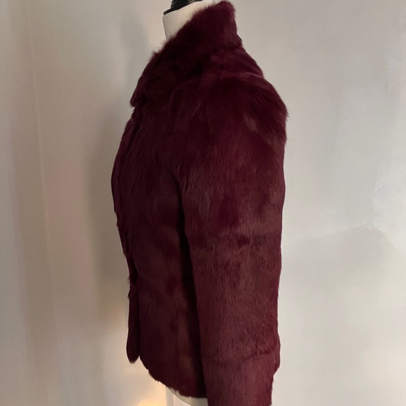Vintage Magenta/Purple Fur Jacket - Picture 9 of 10